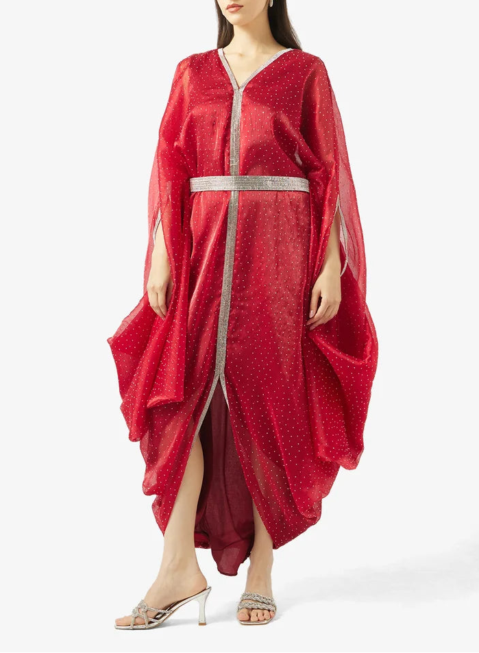 Vneck Midi Dress