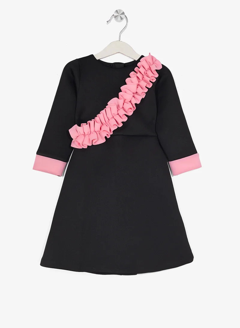 Little Ruffled A Line Dress