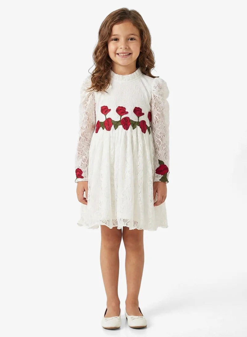 Little Lace Rose Dress