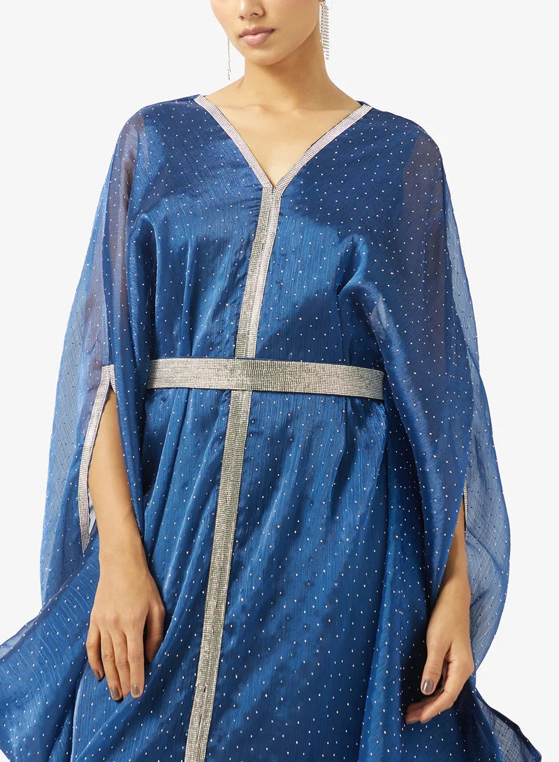Vneck Midi Dress