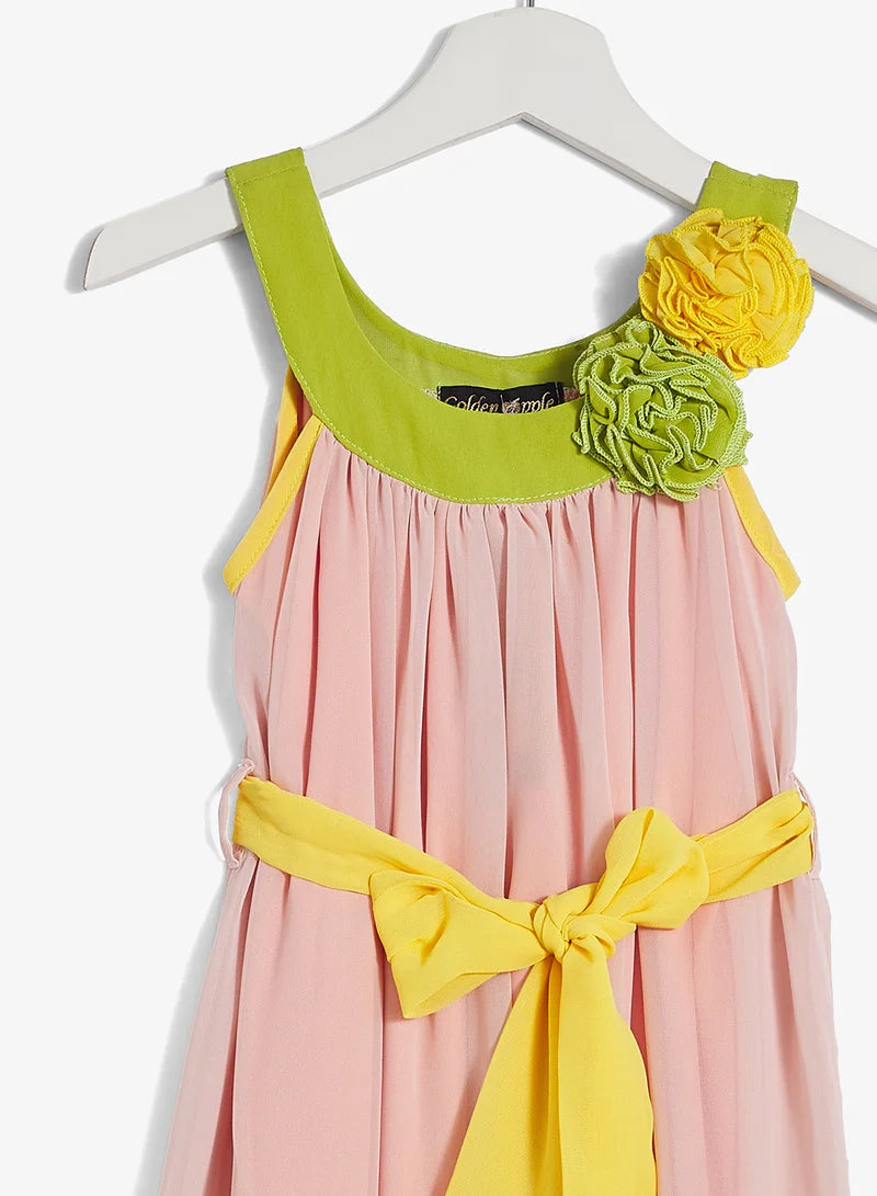 Little Floral Accent Dress