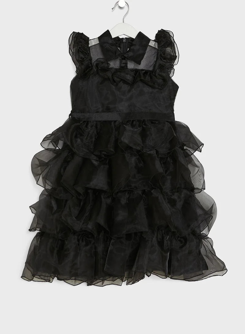 Tiered Ruffle Dress