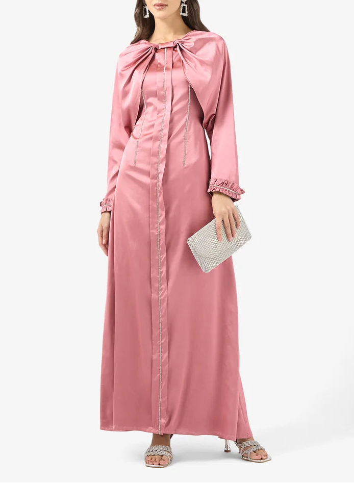 Embellished Kaftan Dress