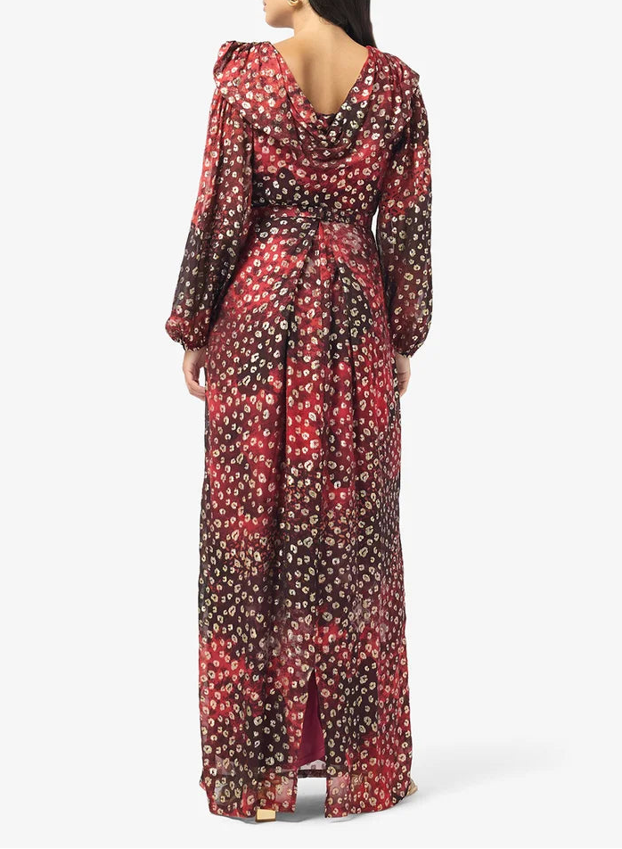 Puff Sleeve Belted Dress