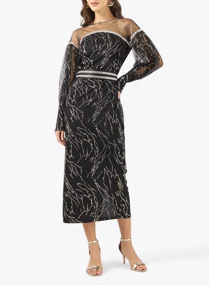 Embellished Evening Dress