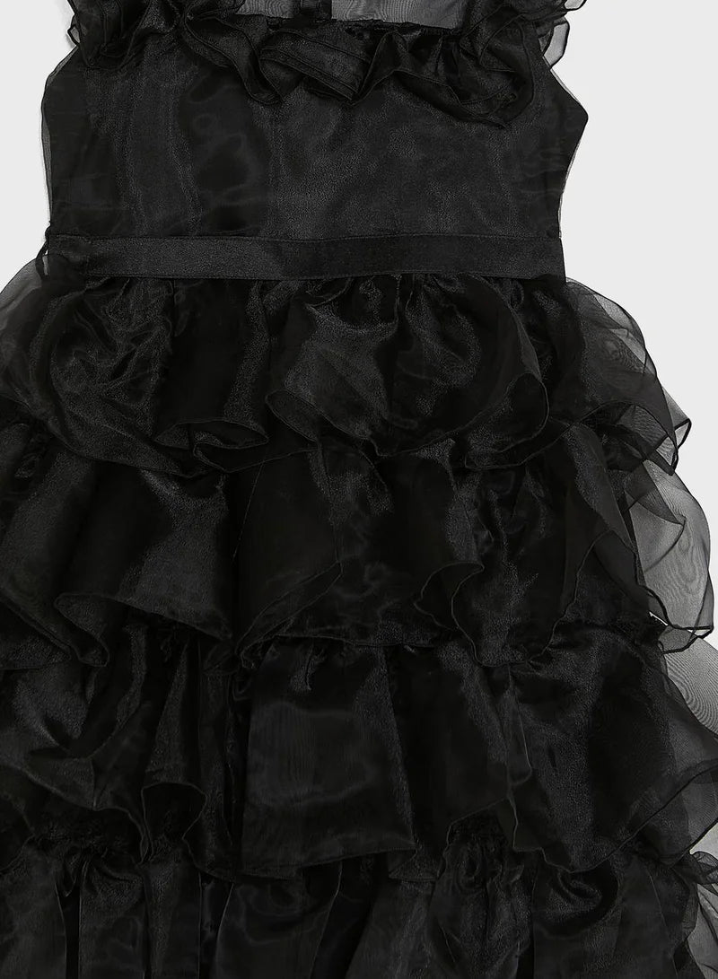 Tiered Ruffle Dress