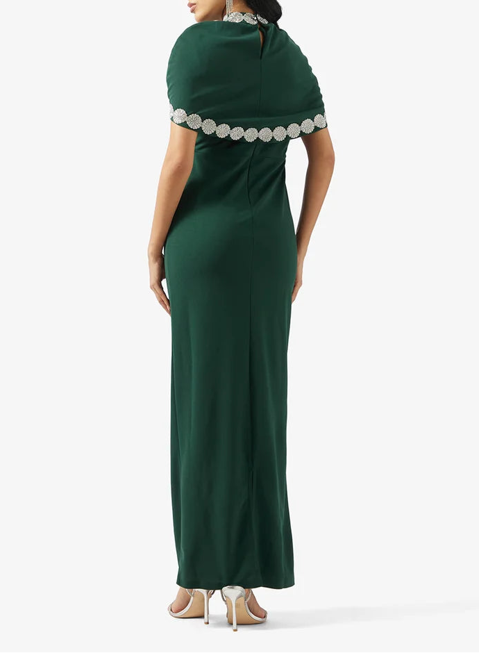 Short Sleeves Maxi Dress