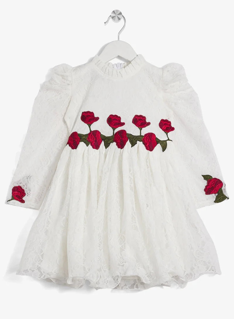 Little Lace Rose Dress