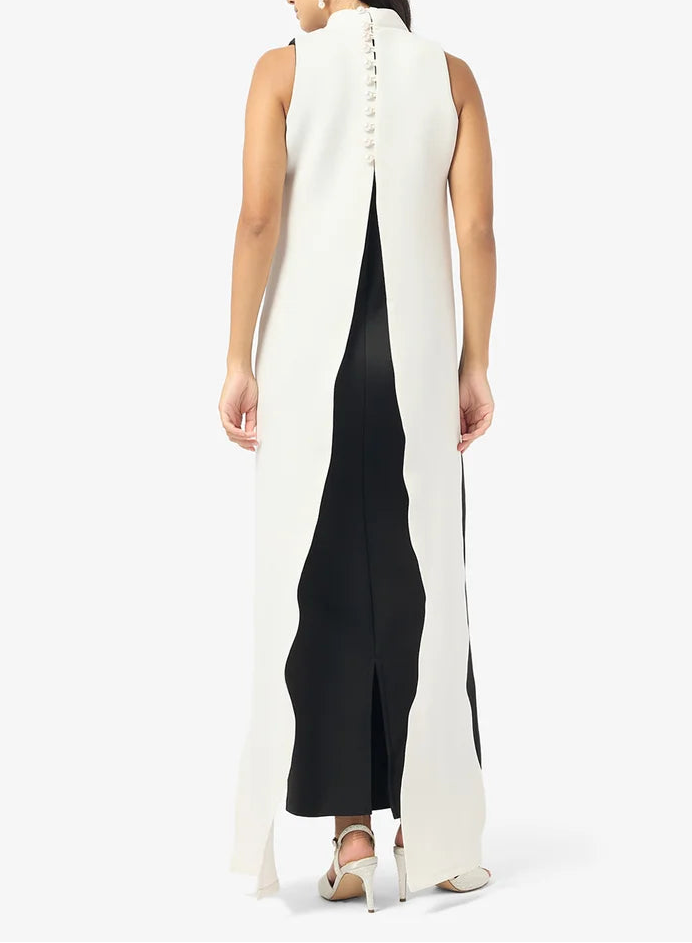 High Neck Maxi Dress