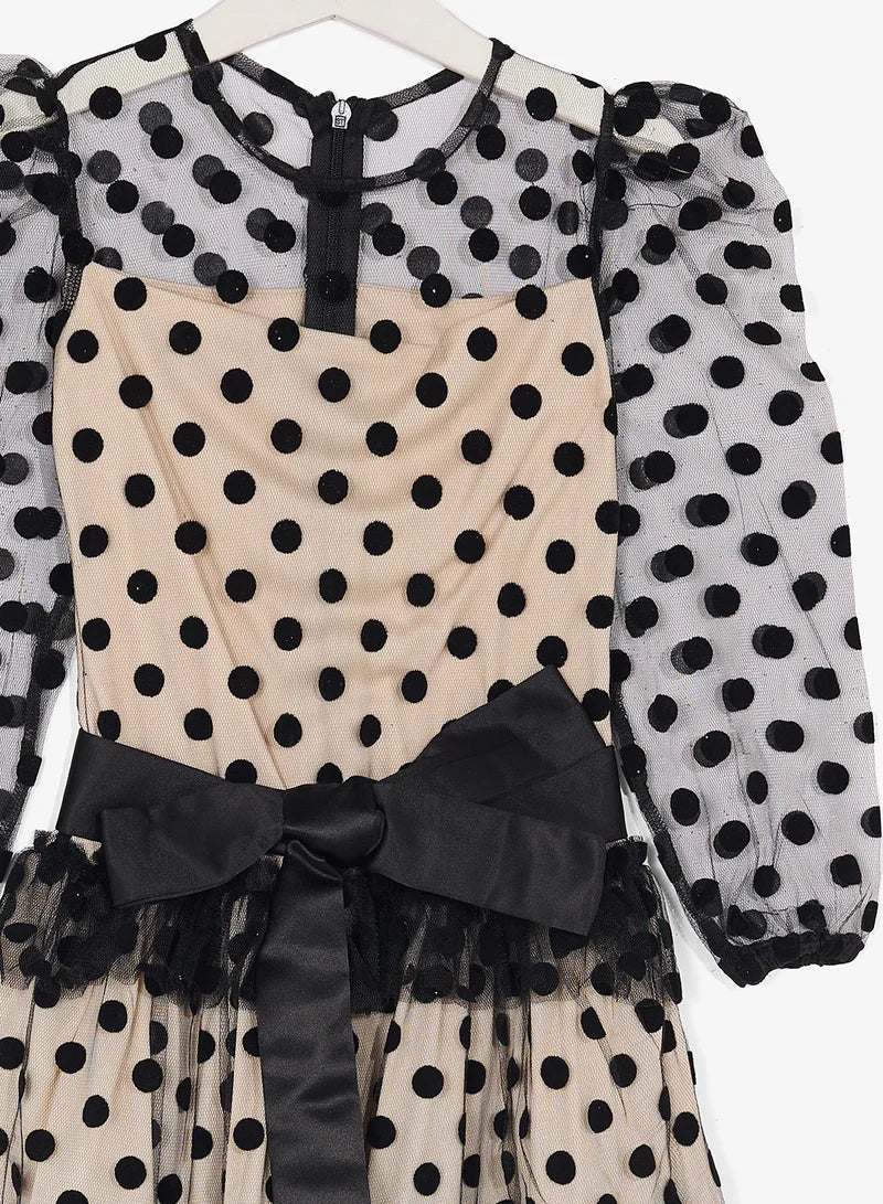 Little Polka Dots Tiered Dress