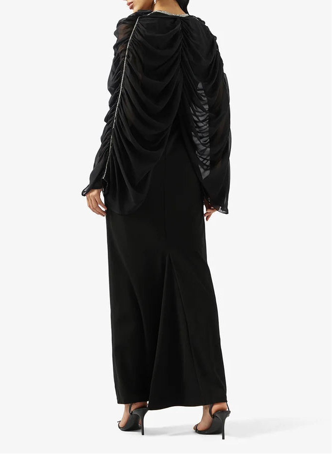 V neck Maxi Dress