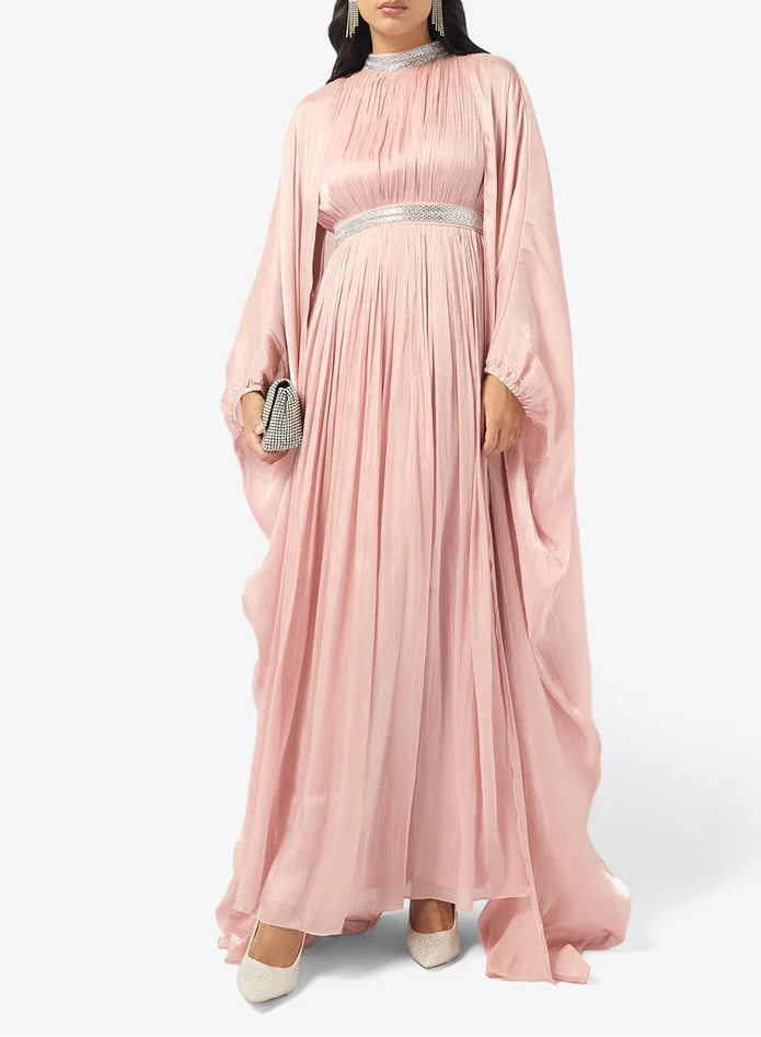 Metallic Flowy Dress