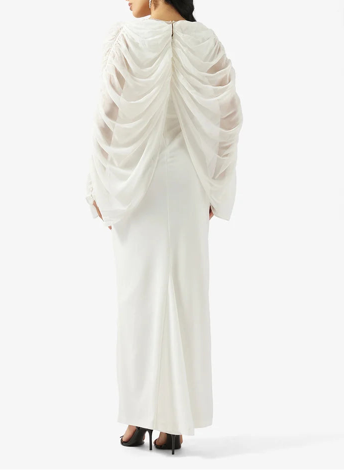 V neck Maxi Dress