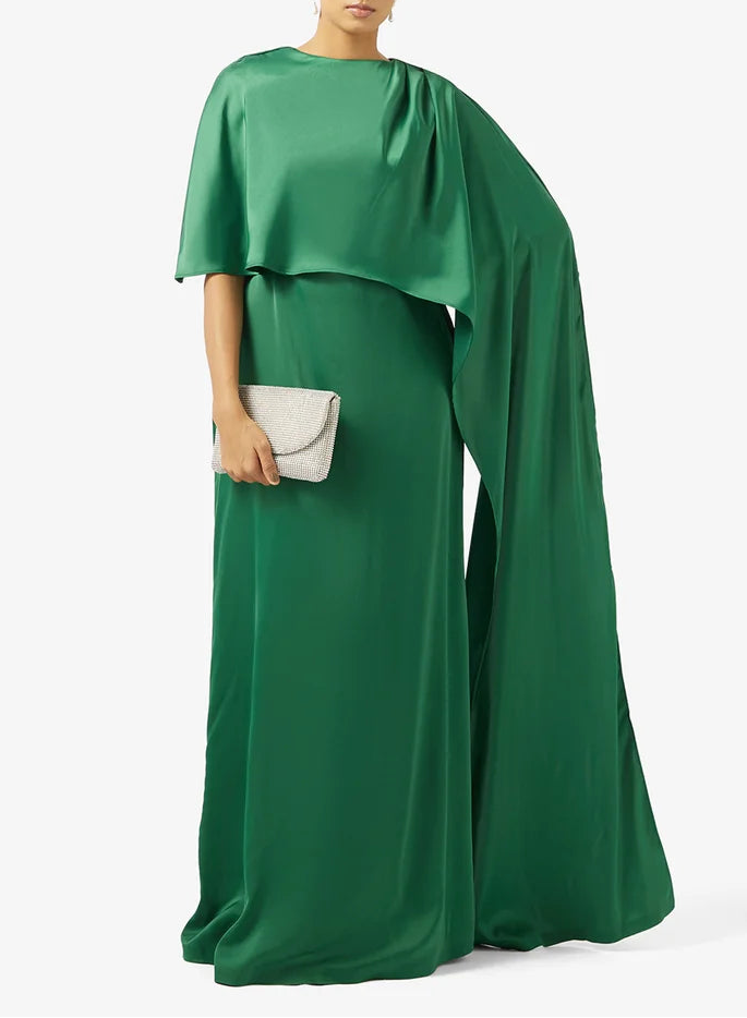 Round Neck Maxi Dress