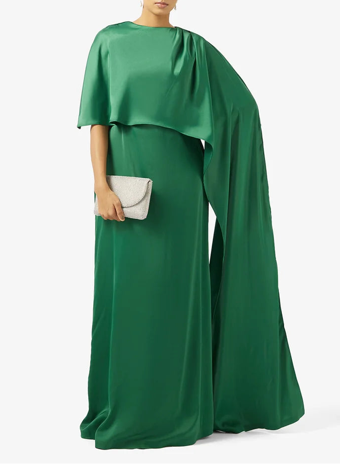 Round Neck Maxi Dress