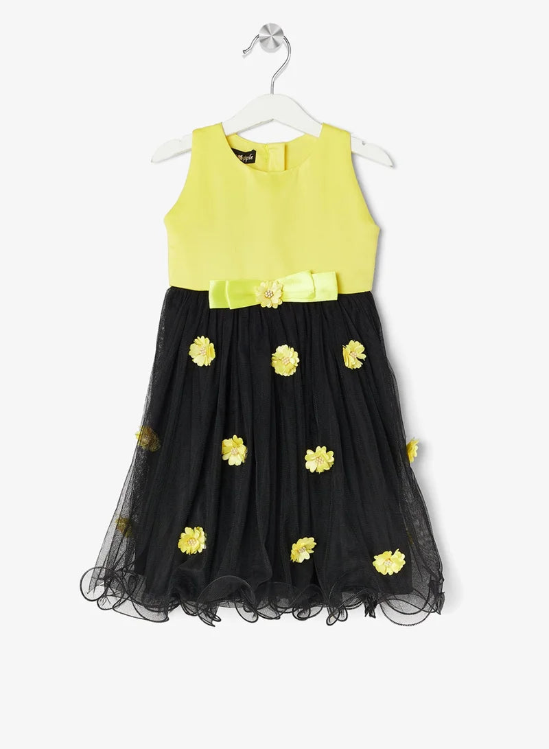 Floral Tulle Dress