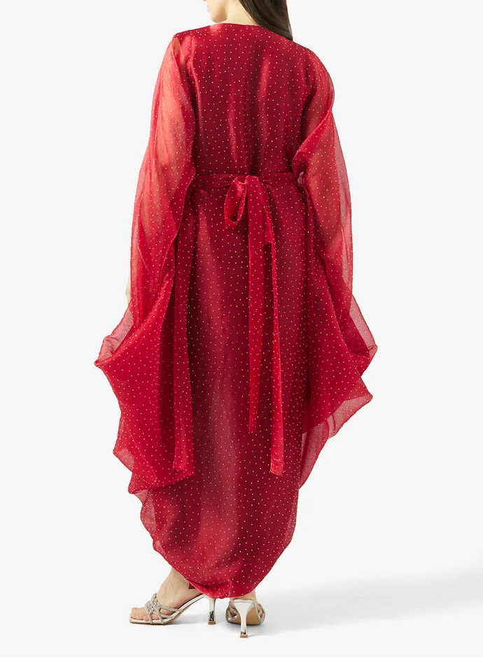 Vneck Midi Dress