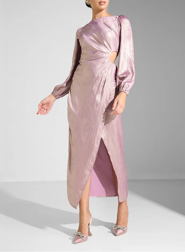 Shimmering Cutout Dress