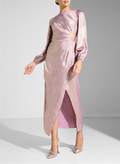 Shimmering Cutout Dress