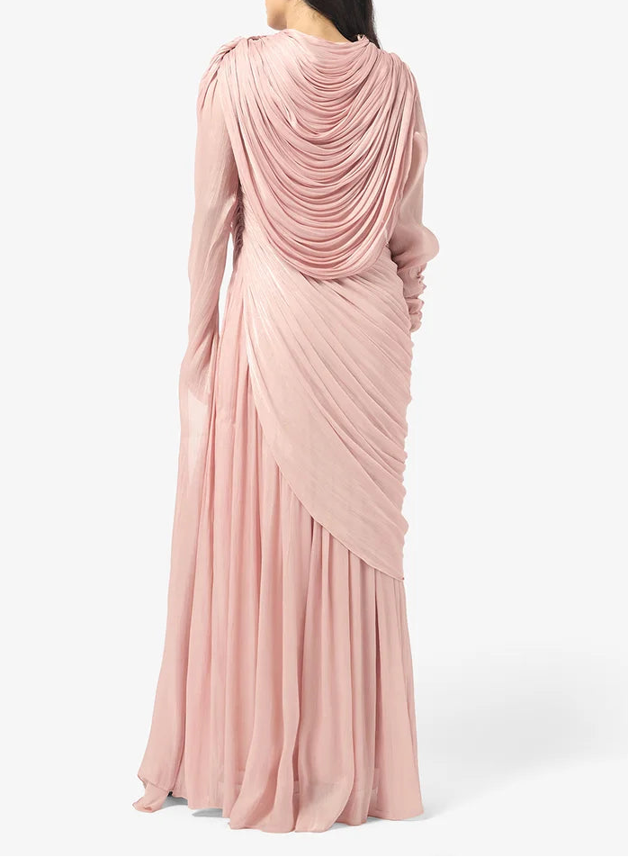 Mock Neck Maxi Dress