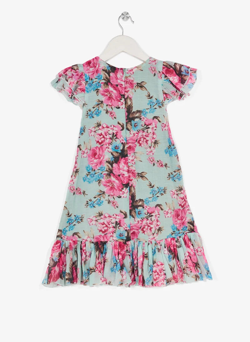 Little Floral Print Dress