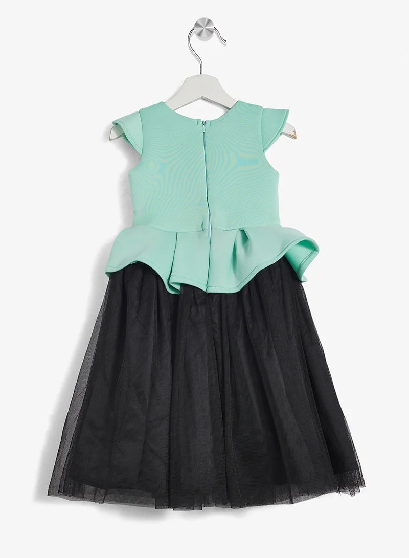Little Peplum Tulle Dress