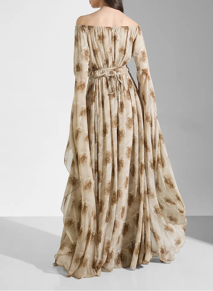 Floral Chiffon Dress