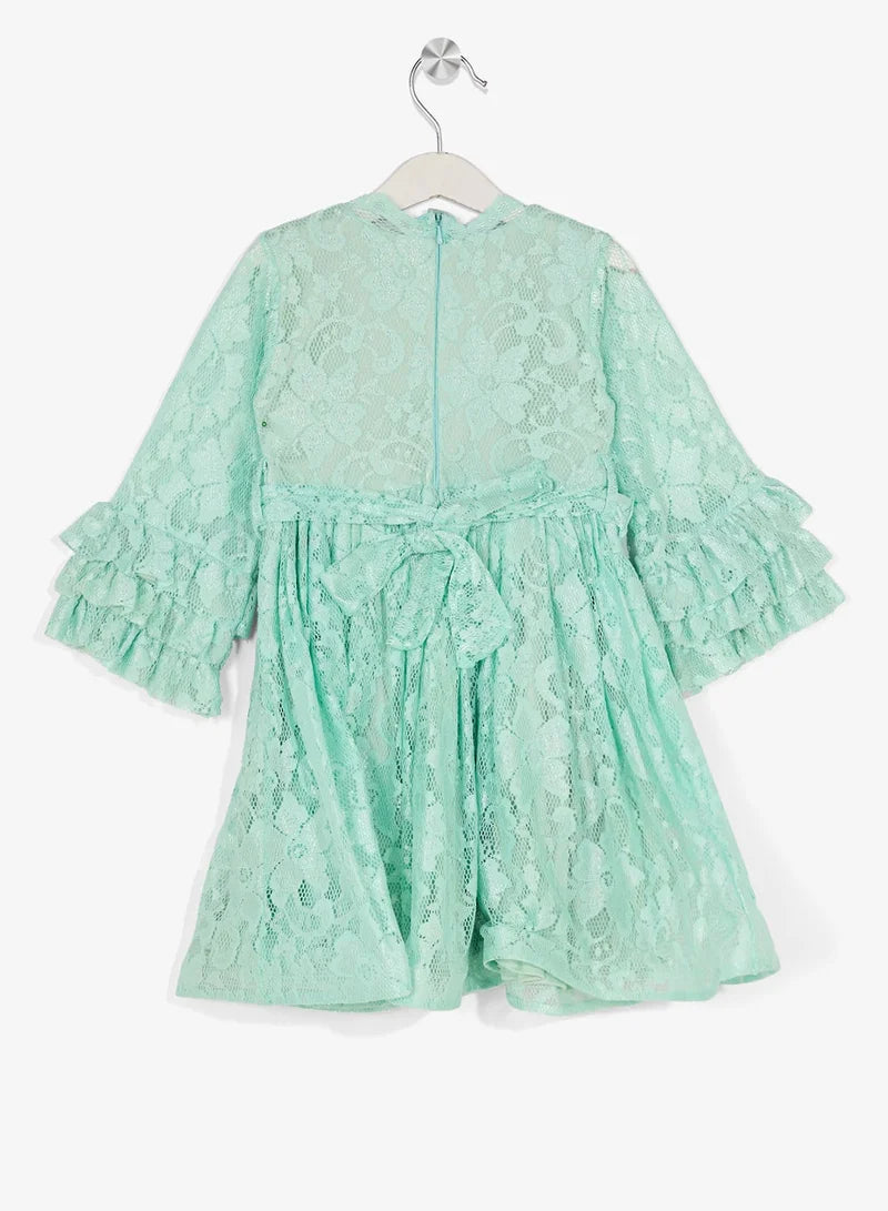 Little Ruffle Sleeve Dress