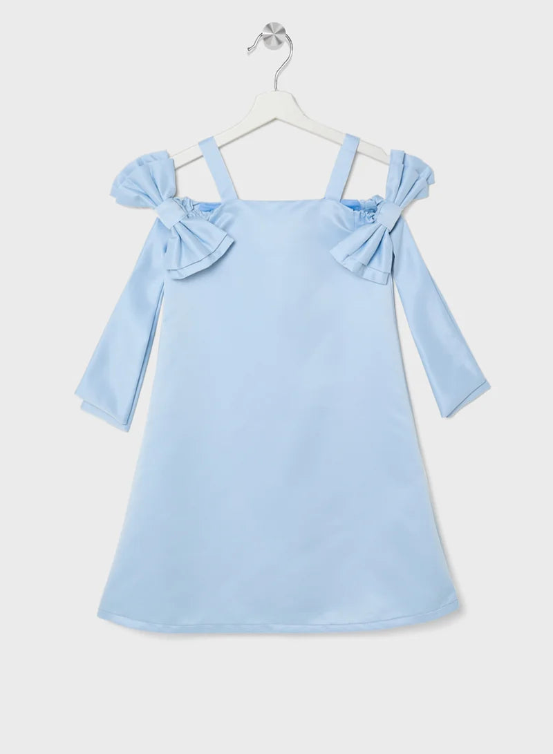 Bow Shoulder Dress