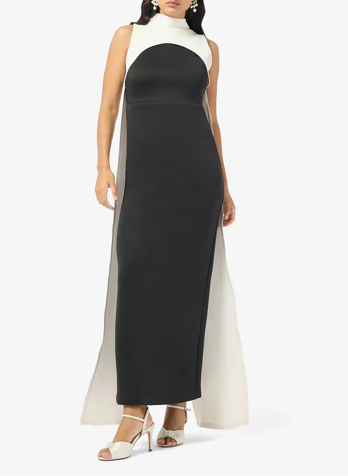 High Neck Maxi Dress