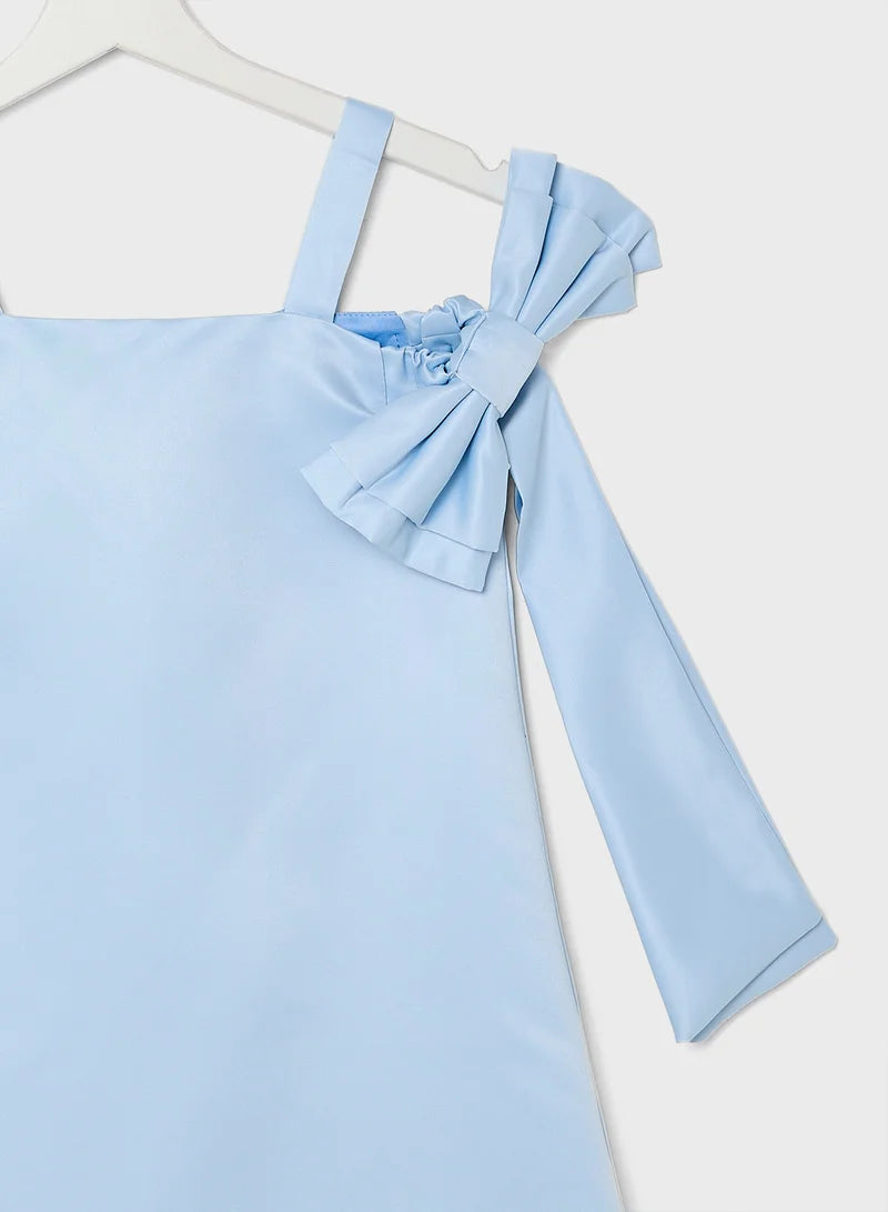 Bow Shoulder Dress