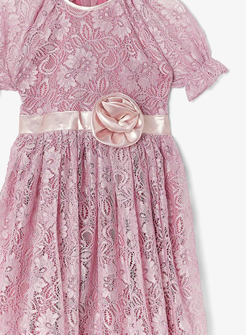 Lace Floral Dress