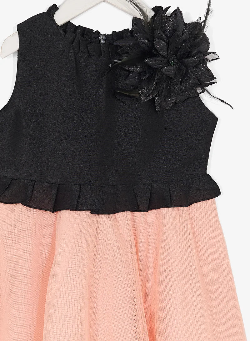 Little Cut Sleeve Dress