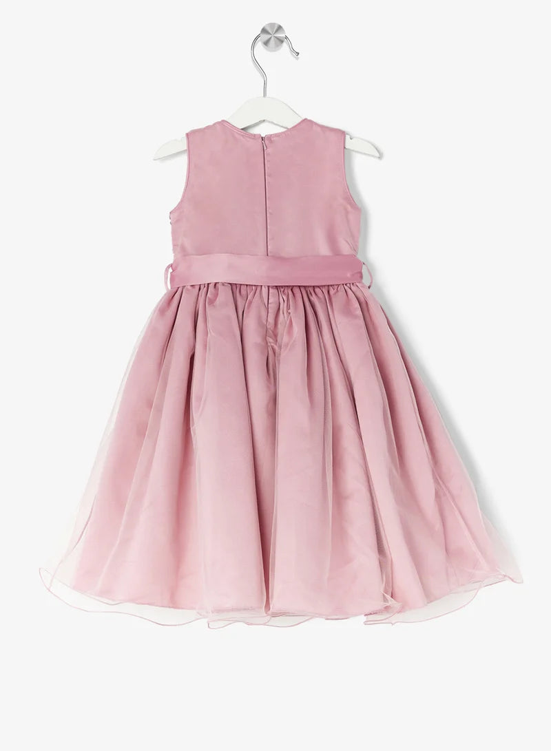 Embellished Sleeveless Dress