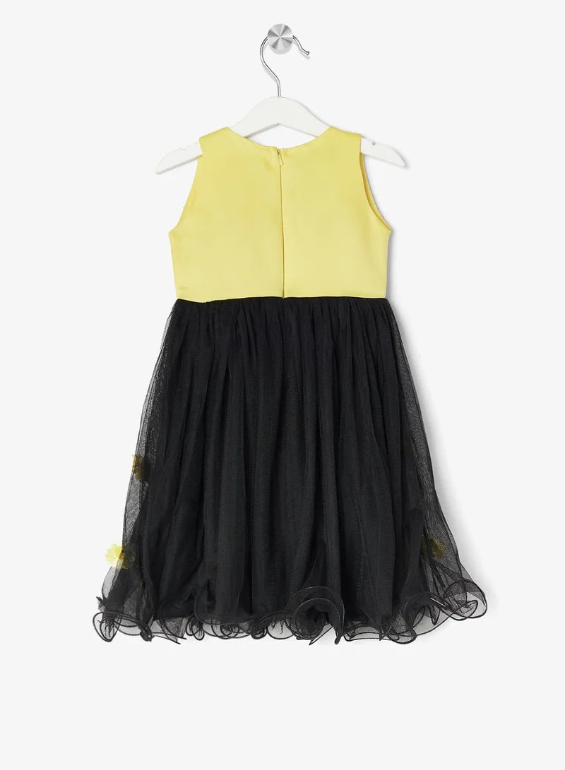 Floral Tulle Dress