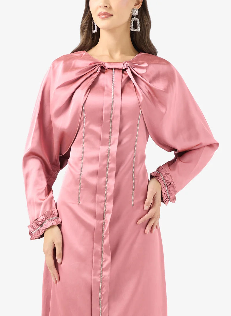 Embellished Kaftan Dress