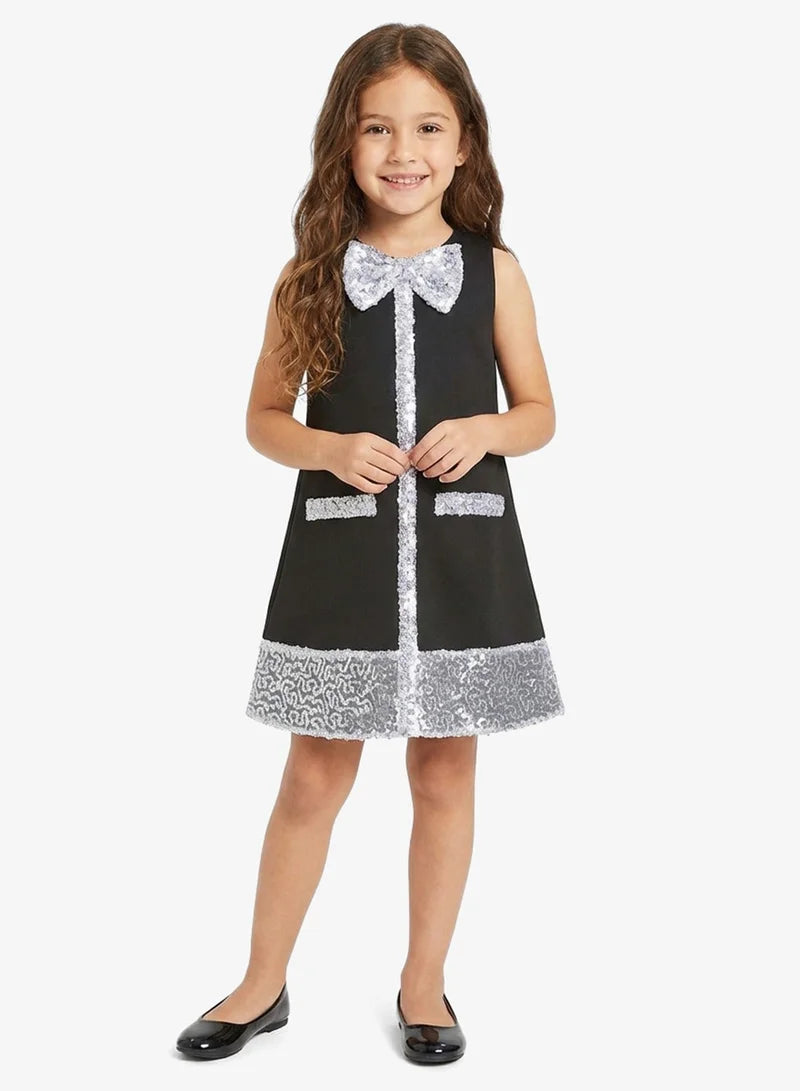 Little Sequin Detailed Dress