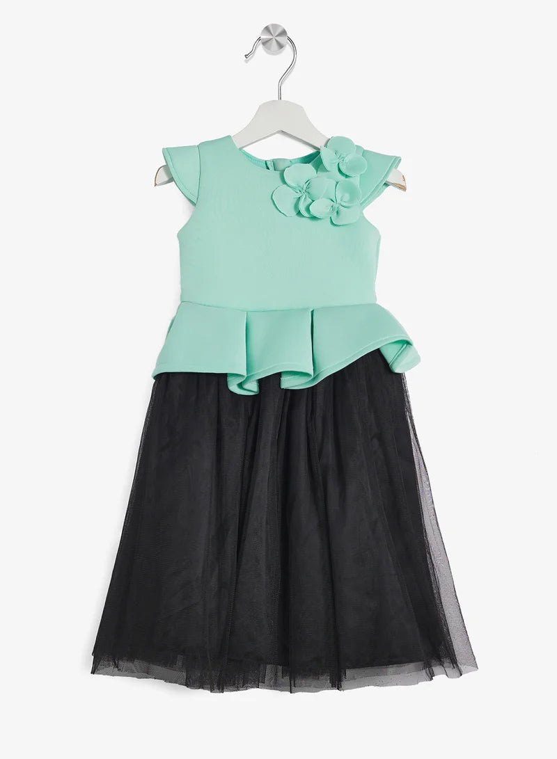 Little Peplum Tulle Dress