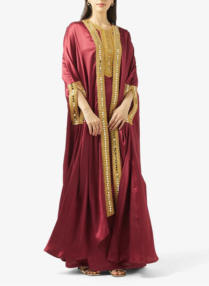 Shimmer 2PCS Set Maxi Dress
