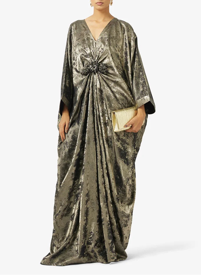 Vneck Maxi Dress