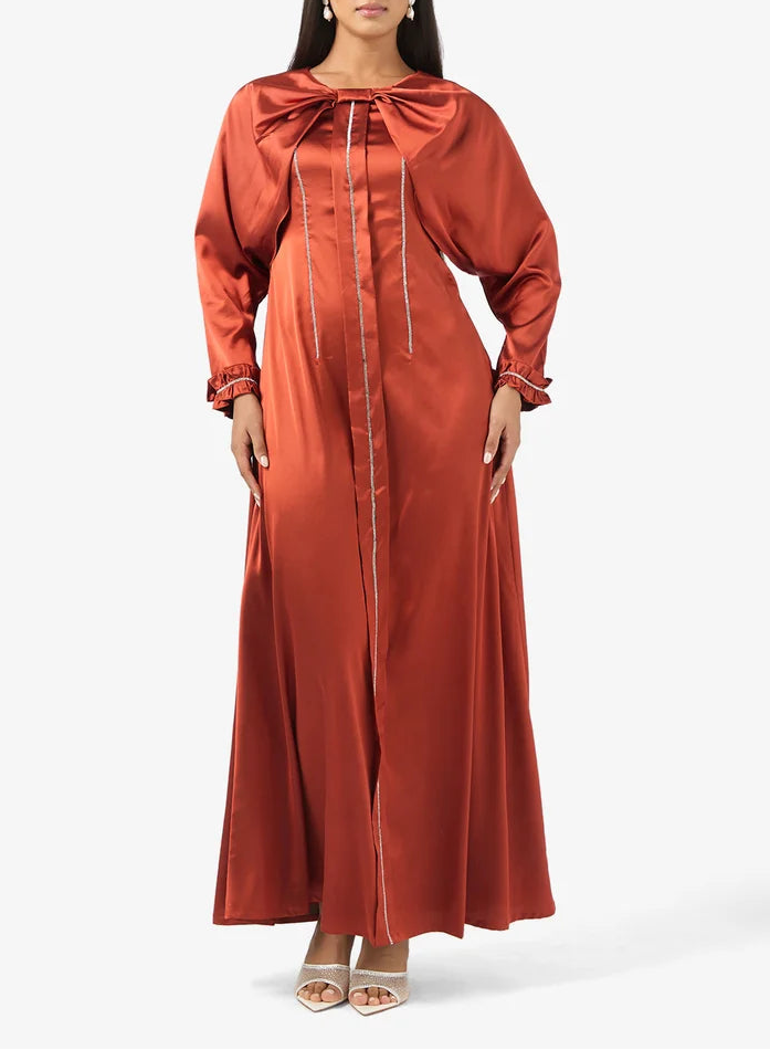 Embellished Kaftan Dress