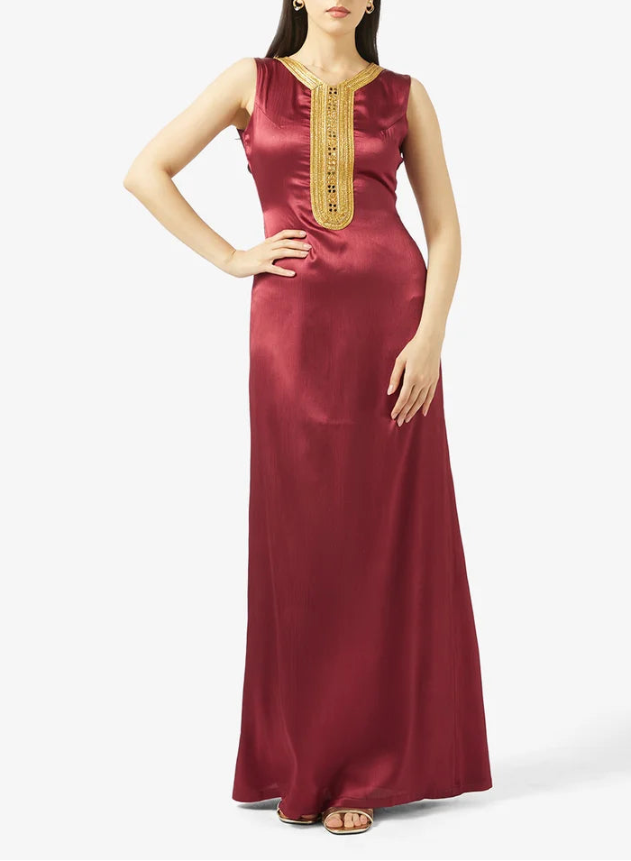 Shimmer 2PCS Set Maxi Dress