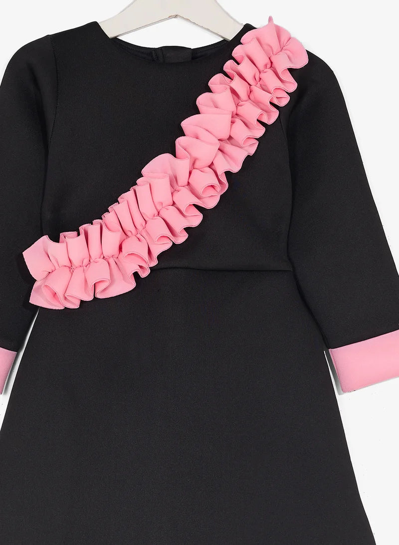 Little Ruffled A Line Dress