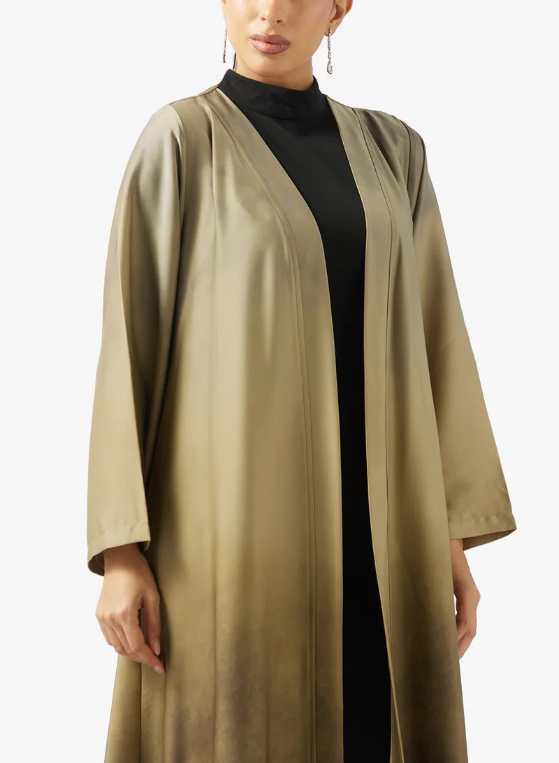 Printed 2PCS Set Abaya