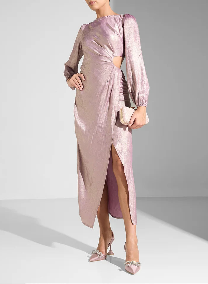 Shimmering Cutout Dress