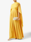 Embellished Silk Maxi Dress