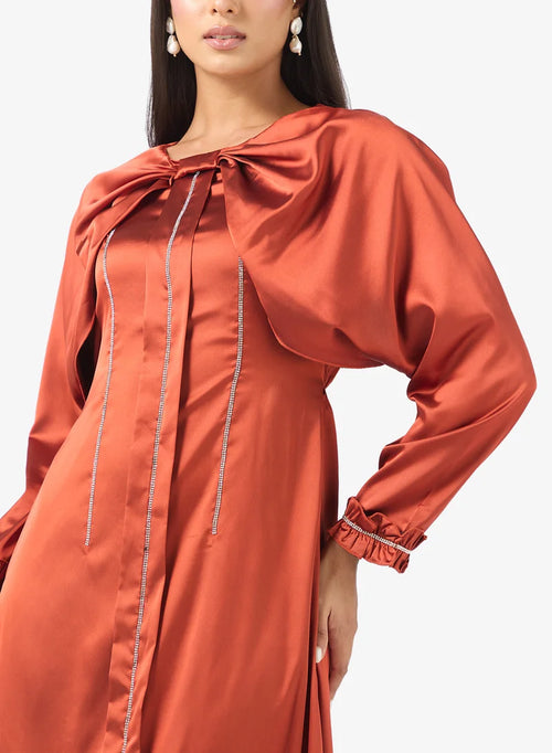 Embellished Kaftan Dress