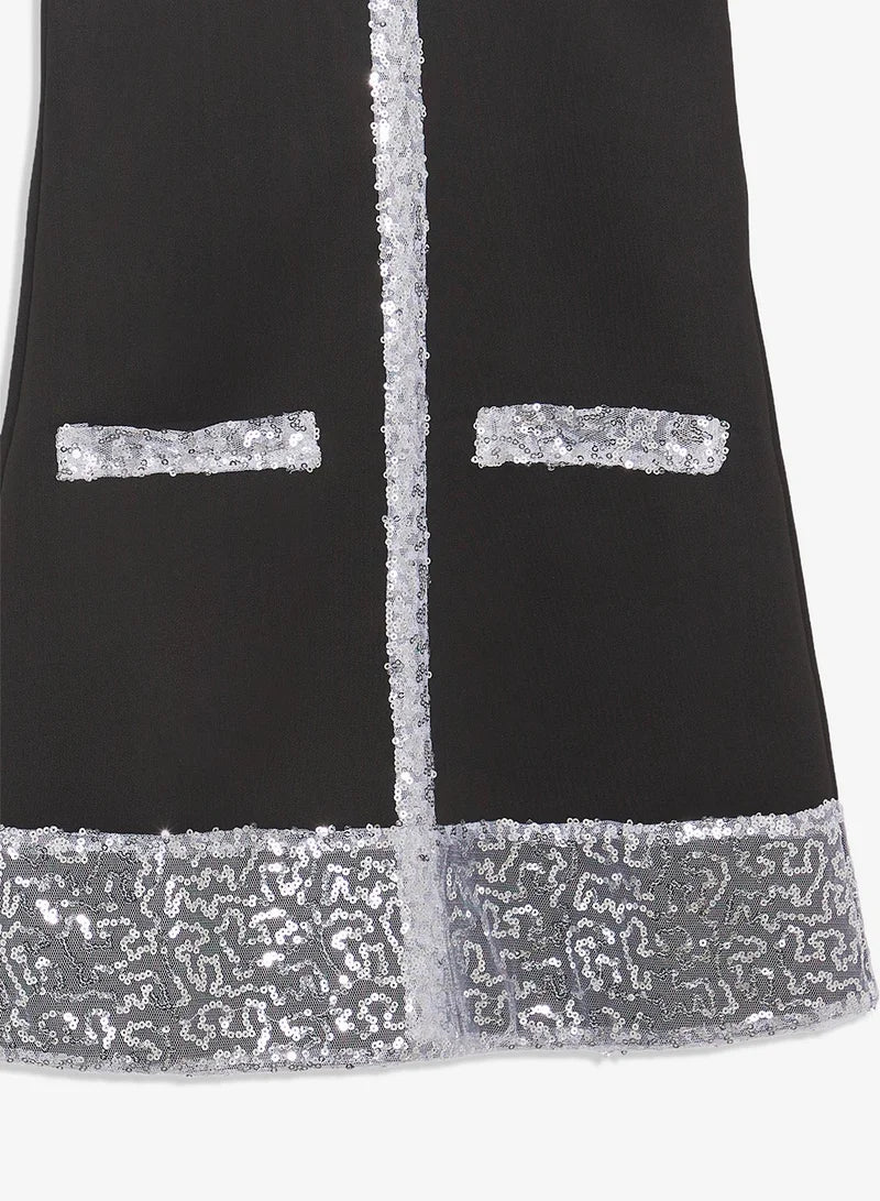 Little Sequin Detailed Dress