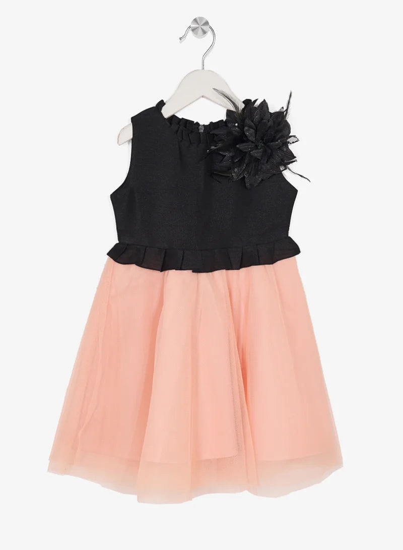 Little Cut Sleeve Dress