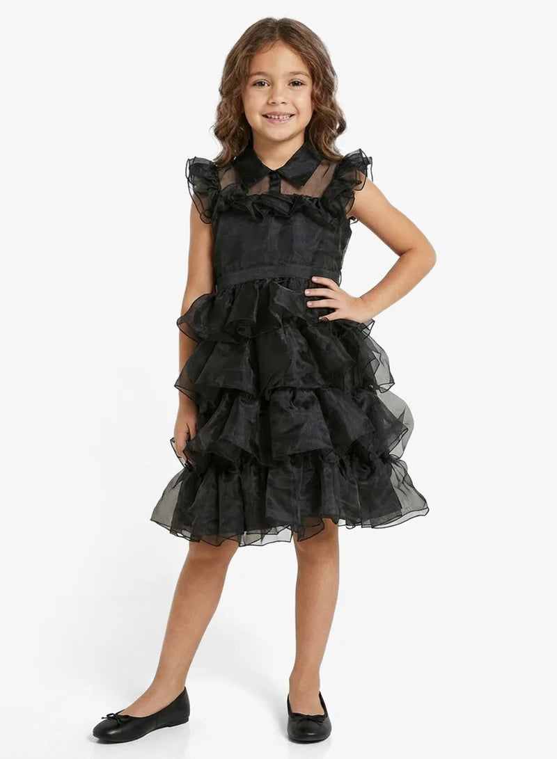 Tiered Ruffle Dress